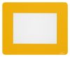 DURABLE Padlójelölő ablak, sárga,  A5, eltávolítható, DURABLE