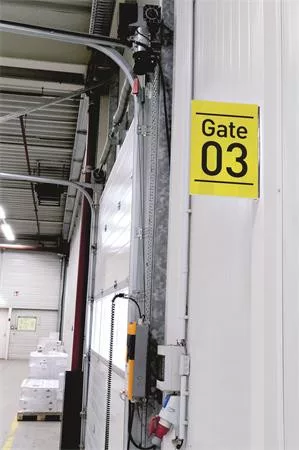 DURABLE Információs tábla, A4, mágneses, álló, DURABLE