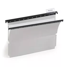   DURABLE Függőmappa, oldalvédelemmel, PP, A4, DURABLE, szürke