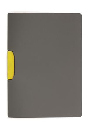 Gyorsfűző klipes A4 DURABLE DURASWING® COLOR 30" sárga