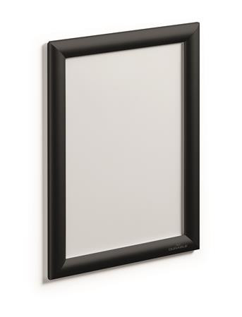 DURABLE Posztertábla, fali, A4, alumínium keret, DURABLE, fekete