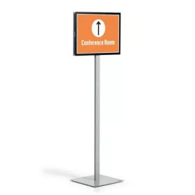   DURABLE Padlóállvány, A3, DURABLE "INFO STAND BASIC" antracit-szürke