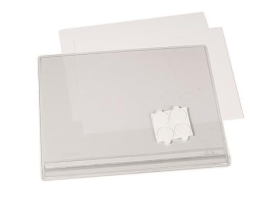 DURABLE Információs tasak, vízálló, öntapadó, A5, DURABLE