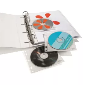 DURABLE CD/DVD tartó zseb, lefűzhető, DURABLE