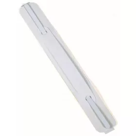   DURABLE Lefűzőlapocska, öntapadó, PP, DURABLE, "FLEXIFIX® ECONOMY", fehér