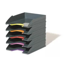   DURABLE Irattálca szett, műanyag, 5 részes, DURABLE "VARICOLOR® 5"