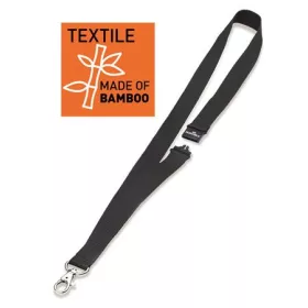   DURABLE Nyakbaakasztó, karabinerrel, DURABLE "ECO", fekete