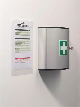 DURABLE Tároló zseb, A4, öntapadó, DURABLE, "Pocketfix®"