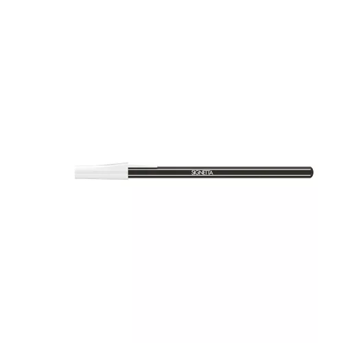 Golyóstoll 0,7mm, kupakos, Ico Signetta, írásszín fekete