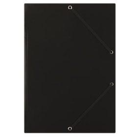   DONAU Gumis mappa, karton, A4, DONAU "Standard", fekete