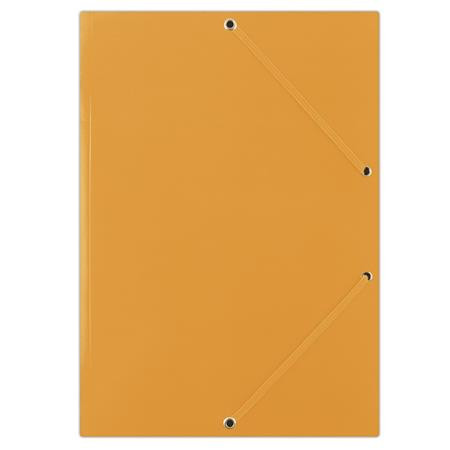 DONAU Gumis mappa, karton, A4, DONAU "Standard", narancssárga