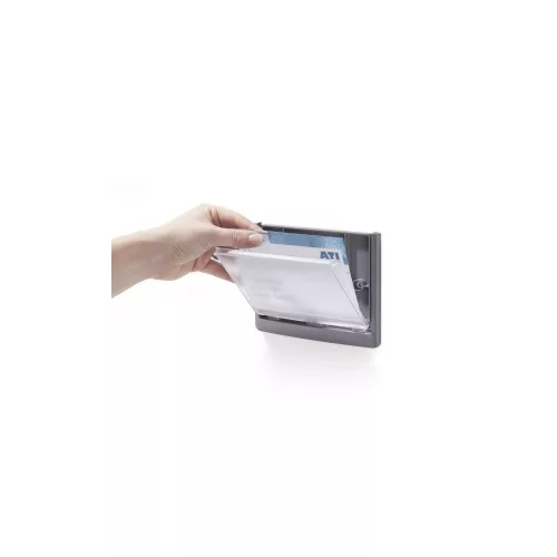 Információs tábla 149x105,5mm, Durable fehér
