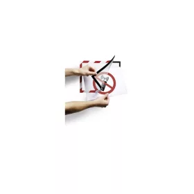  Infókeret A4, öntapadó mágneses záródás 2 db/csomag, Durable Duraframe® Security, piros/fehér