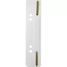   Gyorsfűző szerkezet, lefűzőlapocska, PP Durable 25 db/csomag, fehér