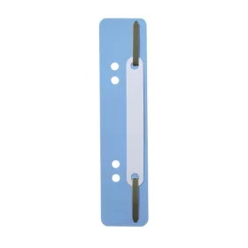   Gyorsfűző szerkezet, lefűzőlapocska, PP Durable 25 db/csomag, világoskék