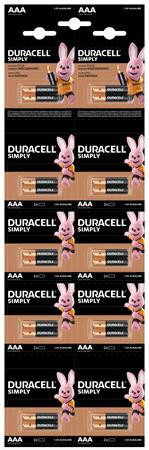 DURACELL Elem, AAA, mikro, 10x2 db, DURACELL "Basic"