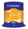 VERBATIM DVD-R lemez, AZO, 4,7GB, 16x, 100 db, hengeren, VERBATIM