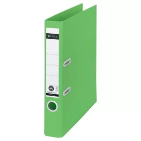   LEITZ Iratrendező, 50 mm, A4, karton, újrahasznosított, LEITZ "180 Recycle", zöld