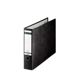   LEITZ Iratrendező, 77 mm, A3, karton, újrahasznosított, LEITZ "180", fekete