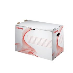   ESSELTE Archiválókonténer, karton, előre nyíló, iratrendezőnek, ESSELTE "Standard", fehér