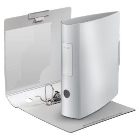   LEITZ Iratrendező, 82 mm, A4, PP, LEITZ "180 Active Style", kristályfehér