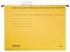 LEITZ Függőmappa, karton, A4, LEITZ "Alpha Standard", sárga