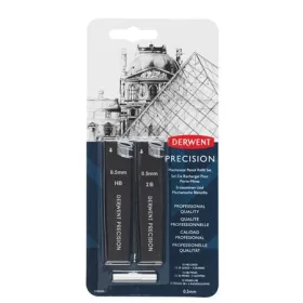   DERWENT Grafitbél szett, 0,5 mm, HB, 2B, DERWENT "Precision"