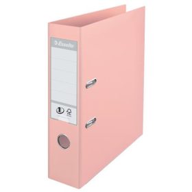   ESSELTE Iratrendező, 75 mm, A4, PP, élvédő sínnel, ESSELTE "Standard", barack