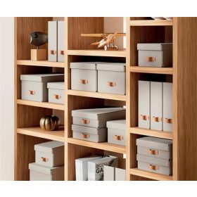   LEITZ Iratpapucs, karton, 100 mm, LEITZ "Puro", homokbézs