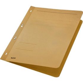 LEITZ Gyorsfűző, lefűzhető, karton, A4, LEITZ, natúr