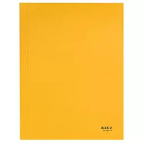   LEITZ Pólyás dosszié, karton, A4, LEITZ "Recycle", sárga
