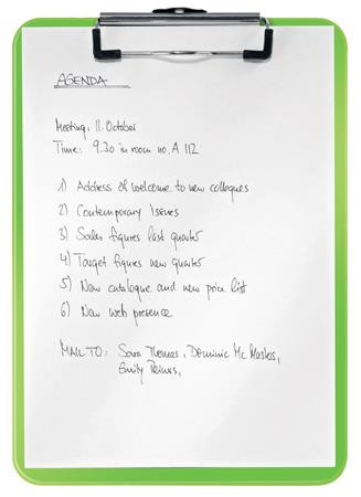 LEITZ Felírótábla, A4, LEITZ "Wow", zöld