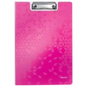   LEITZ Felírótábla, fedeles, A4, LEITZ "Wow", rózsaszín