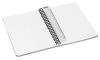 LEITZ Spirálfüzet, A5, vonalas, 90 lap, laminált karton borító, LEITZ "Office", szürke
