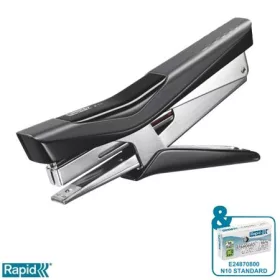   RAPID Tűzőgép, kézi, 10/4, 15 lap, RAPID "Fixativ F11", fekete