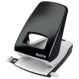   LEITZ Lyukasztó, kétlyukú, 40 lap, LEITZ " Nexxt 5138", fekete