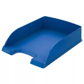 LEITZ Irattálca, műanyag, LEITZ "Plus", kék