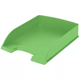   LEITZ Irattálca, műanyag, A4, LEITZ "Recycle", zöld