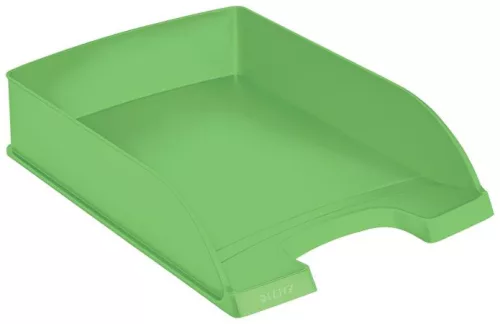 LEITZ Irattálca, műanyag, A4, LEITZ "Recycle", zöld