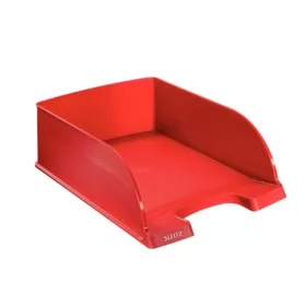   LEITZ Irattálca, műanyag, LEITZ "Plus Jumbo", piros