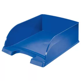   LEITZ Irattálca, műanyag, LEITZ "Plus Jumbo", kék