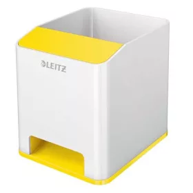   LEITZ Írószertartó, kettős színhatású, LEITZ "Wow", sárga