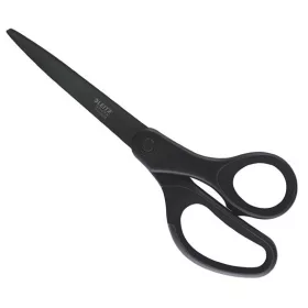   LEITZ Olló, irodai, tapadásmentes, 20,5 cm, LEITZ "Titán", fekete