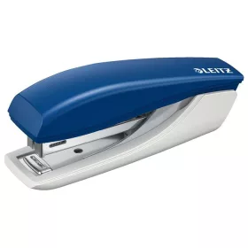   LEITZ Tűzőgép, mini, No. 10, 10 lap, LEITZ "Nexxt 5517", kék