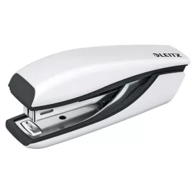  LEITZ Tűzőgép, mini, No. 10, 10 lap, fém, LEITZ "Nexxt Wow", fehér