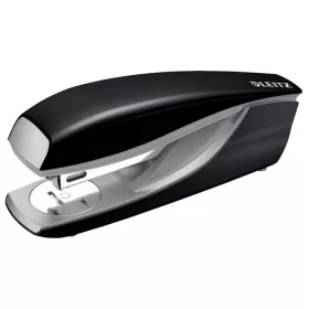   LEITZ Tűzőgép, 24/6, 26/6, 30 lap, LEITZ "Nexxt Style", szaténfekete