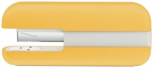 LEITZ Tűzőgép, 24/6, 26/6, 30 lap, LEITZ "Cosy", melegsárga