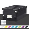 LEITZ DVD-doboz, LEITZ "Click&Store", fekete