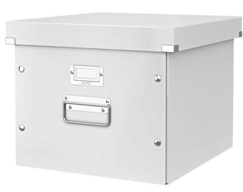 LEITZ Irattároló doboz, függőmappának, LEITZ "Click&Store", fehér