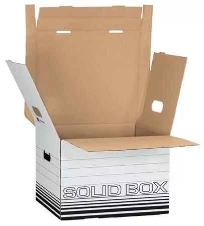 LEITZ Archiválódoboz, M méret, LEITZ "Solid", fehér